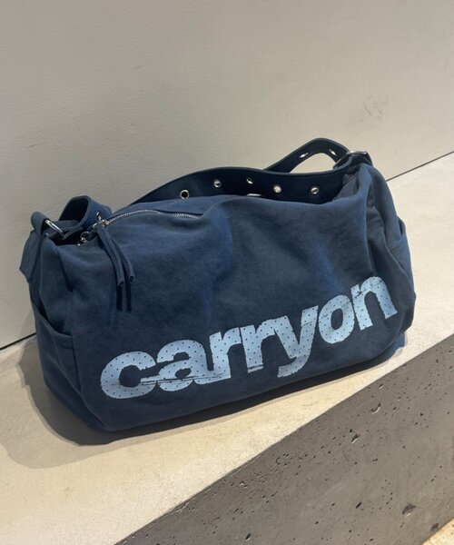 CIAOPANIC TYPY（チャオパニックティピー）の「【UNISEX】キャンバスボストンドラムバッグ（トートバッグ・レディース・ブラック/ネイビー/ブラウン/レッド・ONE SIZE）」の17枚目の写真