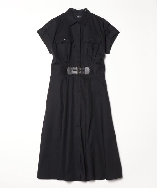 RALPH LAUREN シャツワンピース リボンベルト 黒　綿　半袖 ロング丈 楽天市場】Polo Ralph Lauren ポロ ラルフローレン シャツ