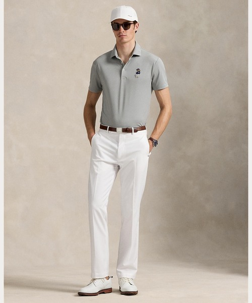 RLX GOLF(アールエルエックスゴルフ)の「テーラード フィット Polo ベア ポロシャツ(ポロシャツ・メンズ・グレー系・L/M/S)」の6枚目の写真