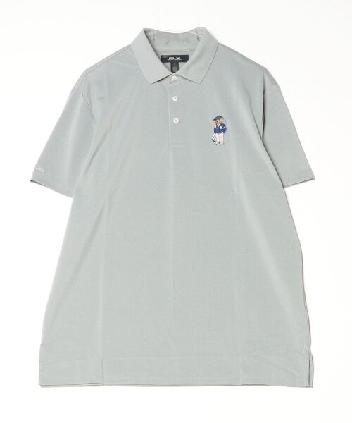 RLX GOLF(アールエルエックスゴルフ)の「テーラード フィット Polo ベア ポロシャツ(ポロシャツ・メンズ・グレー系・L/M/S)」の3枚目の写真
