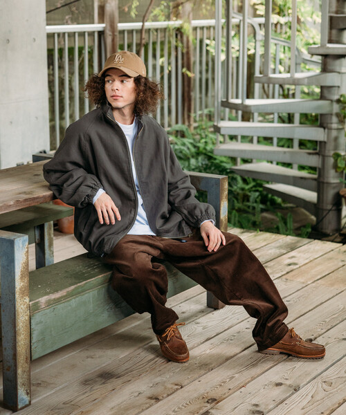 FREAK'S STORE(フリークスストア)の「限定展開 ワイドシルエット コーデュロイクライミングパンツ(その他パンツ・メンズ・ブラウン/ベージュ/ブラック/チャコールグレー/オリーブ・MEDIUM/SMALL/LARGE)」の20枚目の写真