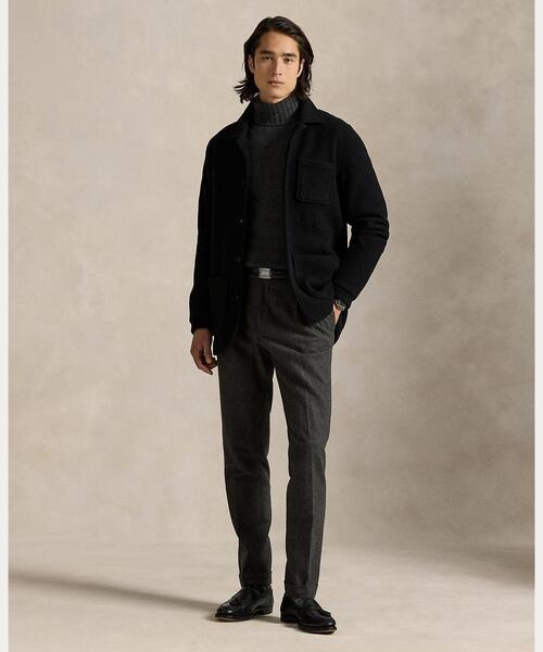 セール】ウールブレンド ユーティリティ シャツ ジャケット