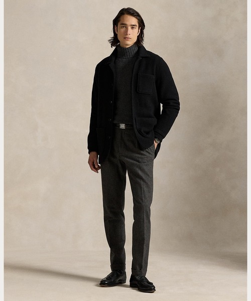 セール】ウールブレンド ユーティリティ シャツ ジャケット