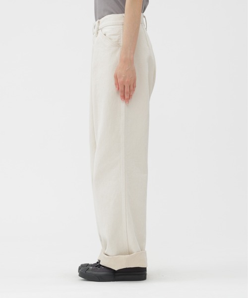 MHL.（エムエイチエル）の「CANTON NATURAL DENIM（デニムパンツ・レディース・ナチュラル・26/27/28）」の6枚目の写真