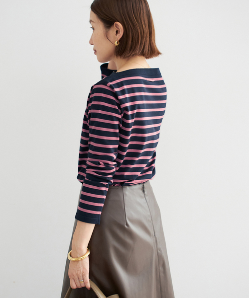 追加2》SEATTLEボーダープルオーバー（ニット/セーター）｜IENA