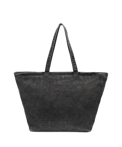 EVRIS（エヴリス）の「【EVRIS/エブリス】ロゴエンボス　ラージトートバッグ／A4収納可（トートバッグ・レディース・ブラック/ワンウォッシュ・FREE）」の8枚目の写真