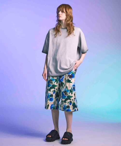 MAISON SPECIAL(メゾンスペシャル)の「《UNISEX》Cold-Dye Prime-Over Crew Neck T-Shirt/コールドダイプライムオーバークルーネックTシャツ【MAISON SPECIAL/メゾンスペシャル】(Tシャツ/カットソー・メンズ・ライトグリーン/ブラック/グレイッシュベージュ・0/1/2)」の5枚目の写真