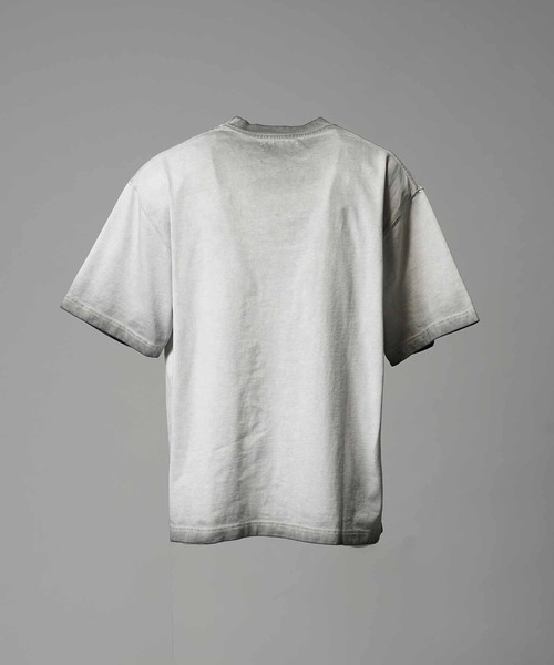 MAISON SPECIAL(メゾンスペシャル)の「《UNISEX》Cold-Dye Prime-Over Crew Neck T-Shirt/コールドダイプライムオーバークルーネックTシャツ【MAISON SPECIAL/メゾンスペシャル】(Tシャツ/カットソー・メンズ・ライトグリーン/ブラック/グレイッシュベージュ・0/1/2)」の12枚目の写真
