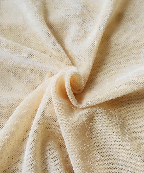 tiptop(ティップトップ)の「シアーベロアドロストプルオーバー(Tシャツ/カットソー・レディース・ブラック/アイボリー/チャコールグレー・FREE)」の17枚目の写真