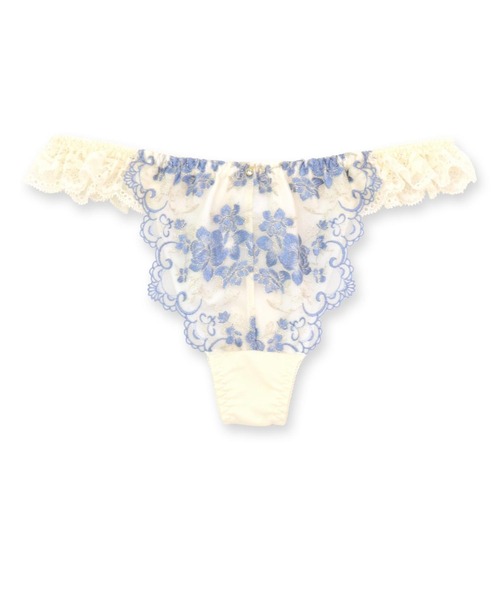 fran de lingerie(フランデランジェリー)の「ロマンチックなフェミニンランジェリーしっかり盛胸&安定感「スタイルアップシリーズ005」ブラジャーショーツセット(ショーツ・レディース・ネイビー/ピンク系その他/アイボリー/チャコールグレー/ベージュ・M/L)」の1枚目の写真