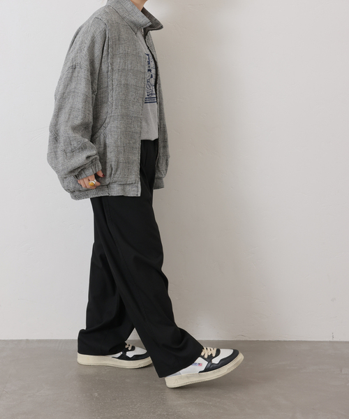 シルクMIXチェックブルゾン（その他アウター）｜JOURNAL STANDARD LUXE