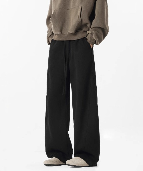 SHEPP（シープ）の「カーブワイドシルエットスウェットパンツ（スウェットパンツ・メンズ・グレー/ブラック・L/M）」の22枚目の写真