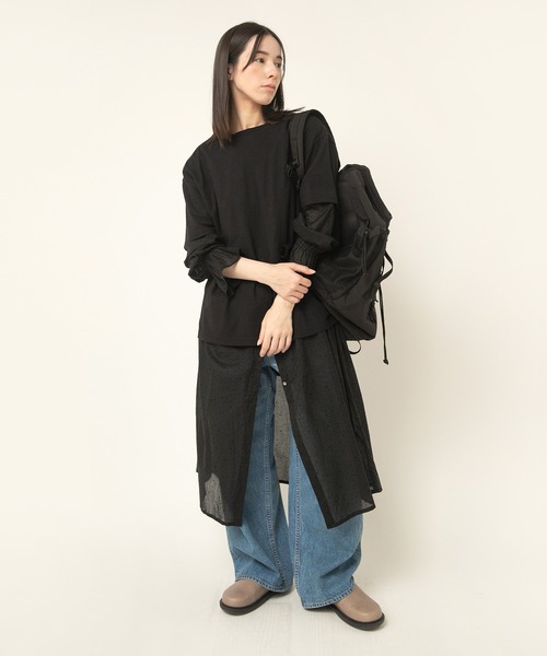 RNA-N(アールエヌエーエヌ)の「E5151 ユーティリティバックパック(バックパック/リュック・レディース・ブラック/カーキ・FREE)」の6枚目の写真