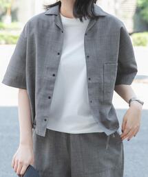 EKAL | 『UR TECH』ハイツイストオープンカラーシャツ(シャツ/ブラウス)