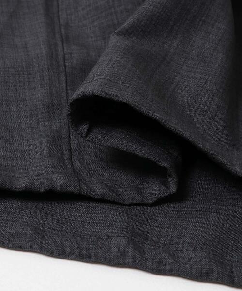 EKAL(エカル)の「『UR TECH』ハイツイストオープンカラーシャツ(シャツ/ブラウス・レディース・モカ/チャコールグレー・ONE)」の12枚目の写真