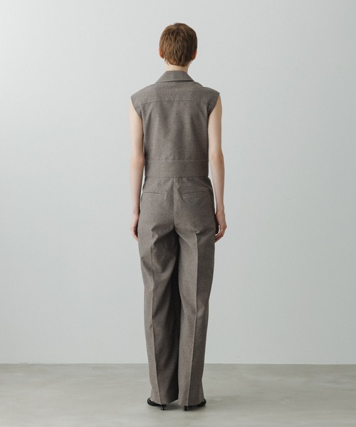 【EMOELLE】アダムエロペスリーブレスオールインワン メランジ EMOELLE(エモエレ) / 【EMOELLE】スリーブレスオールインワン メランジ