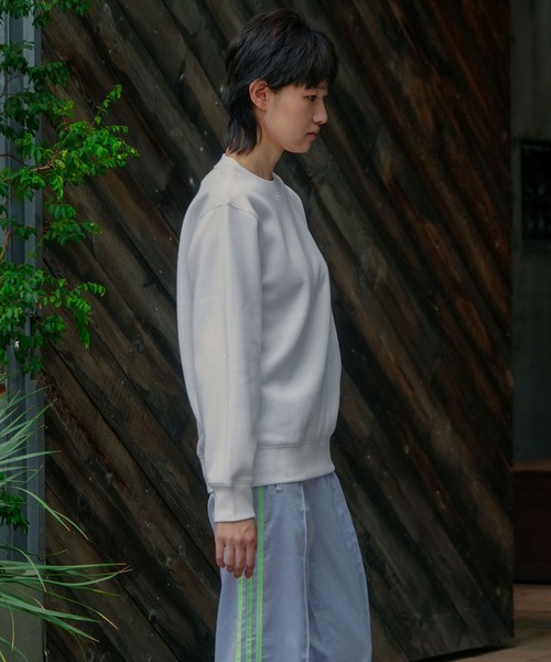 FILA（フィラ）の「【FILA/フィラ】ワンポイント刺繍 スウェットトレーナー ブランドロゴ（スウェット・レディース・ブラック/ホワイト/ネイビー・MEDIUM/LARGE）」の13枚目の写真