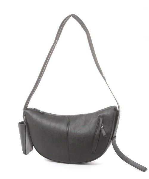 studio CLIP（スタディオクリップ）の「【人間工学に基づいて考えた！】からだよろこぶ合皮ショルダーバッグ（ショルダーバッグ・レディース・アイボリー/その他1/チャコール/ブラック・FREE）」の14枚目の写真