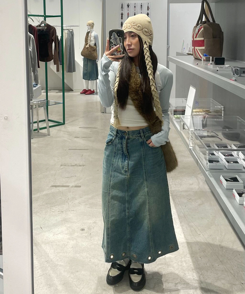 Oriens JOURNAL STANDARD(オリエンス ジャーナルスタンダード)の「ファーショルダーバッグ(ショルダーバッグ・レディース・ブラウン・FREE)」の22枚目の写真