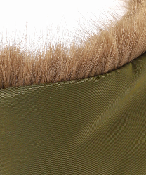 Oriens JOURNAL STANDARD(オリエンス ジャーナルスタンダード)の「ファーショルダーバッグ(ショルダーバッグ・レディース・ブラウン・FREE)」の2枚目の写真