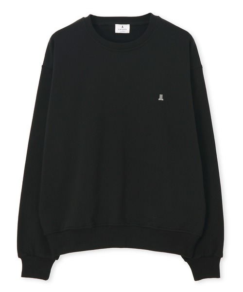 LANVIN en Bleu(ランバンオンブルー)の「14オンス ヘビーウェイト "JL" バックプリント スウェット(Tシャツ/カットソー・メンズ・ブラック/チャコールグレー・52/50/46/48)」の9枚目の写真