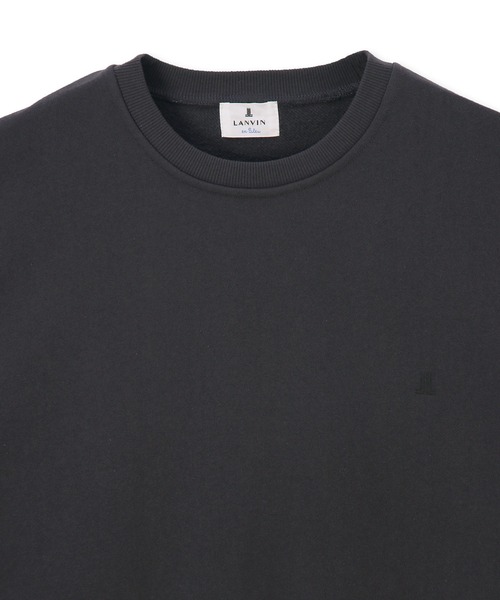 LANVIN en Bleu(ランバンオンブルー)の「14オンス ヘビーウェイト "JL" バックプリント スウェット(Tシャツ/カットソー・メンズ・ブラック/チャコールグレー・52/50/46/48)」の13枚目の写真