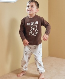 gelato pique（ジェラートピケ）の「【KIDS】ペイント柄ロングパンツ（ルームウェア/パジャマ・キッズ）」