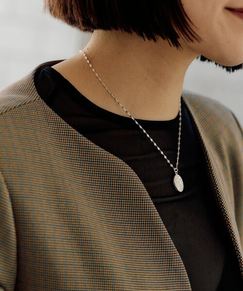 ear PAPILLONNER（イアパピヨネ）の「ホースエポコインネックレス（ネックレス・レディース・シルバー/ゴールド・FREE）」の7枚目の写真