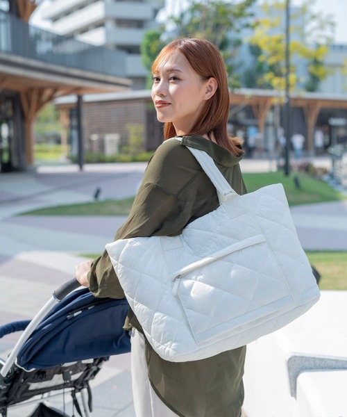 THEATHEA/ティアティア 3WAY キルティングマザーズバッグ 3点セット THEATHEA マザーズバッグ 「THEATHEA/ティアティア」3WAY