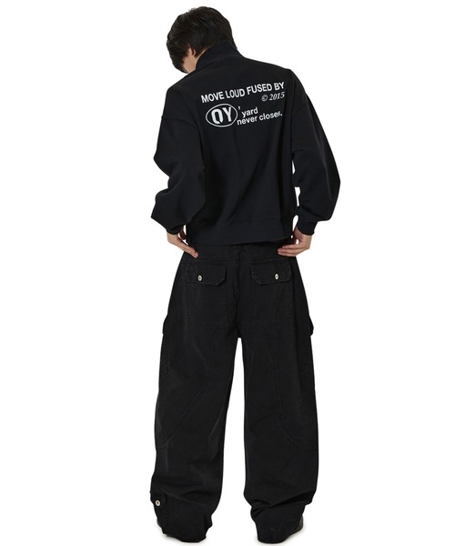 OY(オーワイ)の「『OY/オーワイ』LOGO ZIPPER SWEATSHIRT/ロゴ ジッパー スウェットシャツ(スウェット・レディース・ホワイト/ブラック・FREE)」の7枚目の写真