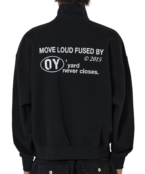 OY(オーワイ)の「『OY/オーワイ』LOGO ZIPPER SWEATSHIRT/ロゴ ジッパー スウェットシャツ(スウェット・レディース・ホワイト/ブラック・FREE)」の5枚目の写真