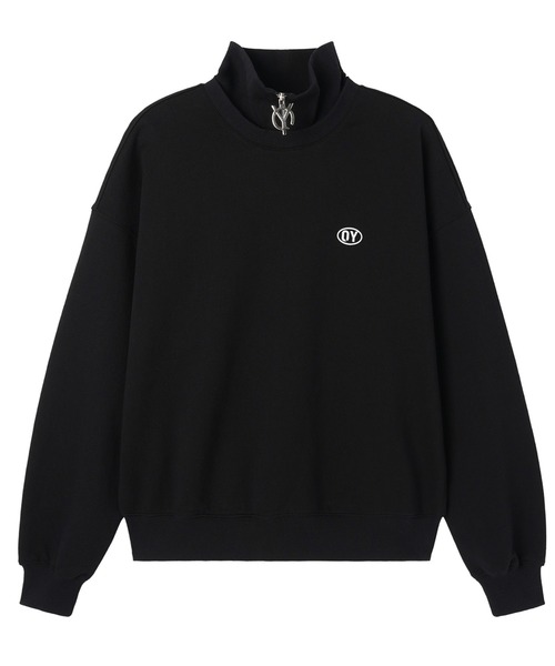OY(オーワイ)の「『OY/オーワイ』LOGO ZIPPER SWEATSHIRT/ロゴ ジッパー スウェットシャツ(スウェット・レディース・ホワイト/ブラック・FREE)」の15枚目の写真
