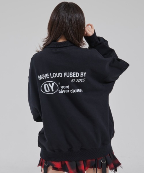 OY（オーワイ）の「『OY/オーワイ』LOGO ZIPPER SWEATSHIRT/ロゴ ジッパー スウェットシャツ（スウェット・メンズ・ホワイト/ブラック・FREE）」の21枚目の写真