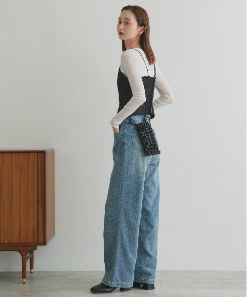 ad thie（アドティエ）の「ビーズ ミニショルダーバッグ（ショルダーバッグ・レディース・シルバー/ブラック/ホワイト・FREE）」の10枚目の写真