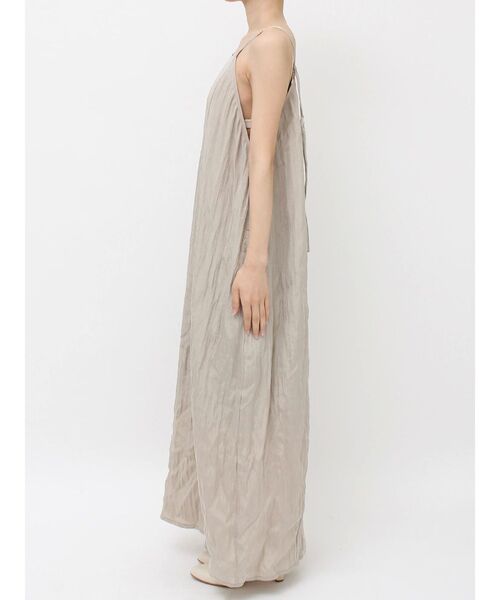 Htage（テージ）の「【Htage】フィブツイルキャミワンピース（ワンピース・レディース・アイボリー/ブラック・FREE）」の6枚目の写真