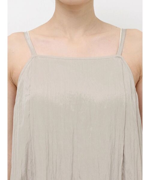 Htage（テージ）の「【Htage】フィブツイルキャミワンピース（ワンピース・レディース・アイボリー/ブラック・FREE）」の8枚目の写真