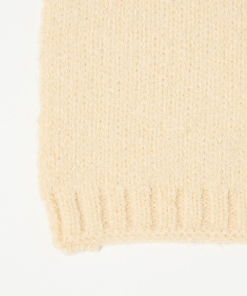 CITEN（シテン）の「＜CITEN＞カラーボーダーストール（ストール/ショール・レディース・ライトブルー/オレンジ・FREE）」の4枚目の写真