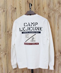 CAMP LEJEUNE PATCHED L/S T-SHIRT
