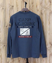 CAMP LEJEUNE PATCHED L/S T-SHIRT