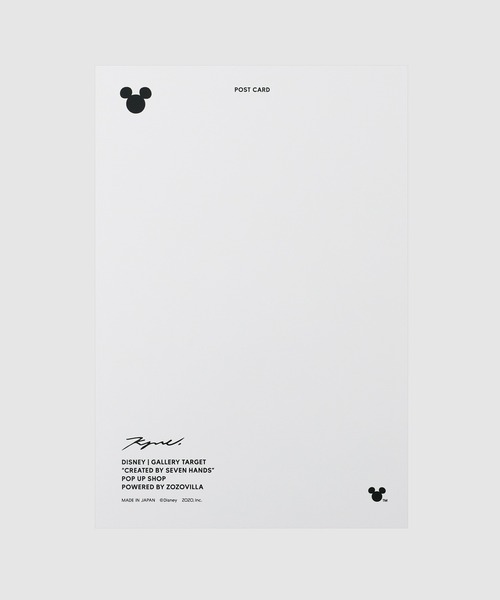 Disney（ディズニー）の「Postcard designed by KYNE（ステーショナリー・メンズ・その他14/その他13・FREE）」の3枚目の写真