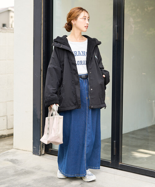限定展開 FREAK'S STORE OUTDOORS ボア リバーシブル フーディー
