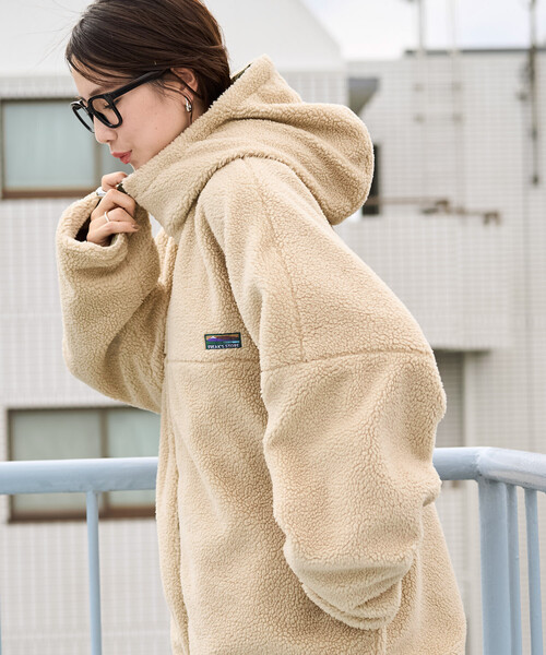 【新品未使用】FREAK＇S STORE ボア リバーシブル フーディー FREAK'S STORE OUTDOORS/FREAK'S STORE OUTDOORS ボア リバーシブル