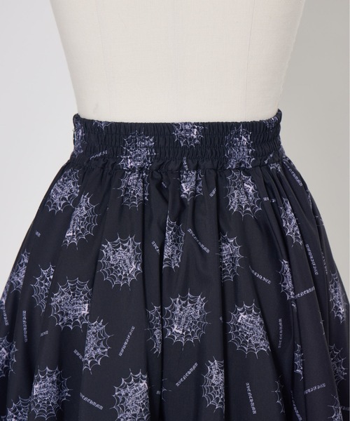 AVENCHUMU（アバンチュウム）の「Skull illustration print heart skirt（スカート・レディース・ピンク/ホワイト/ブラック・FREE/XS）」の16枚目の写真