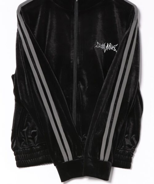 セットアップ対応］ワンポイント Y2K ロゴ刺繍 サイドライン