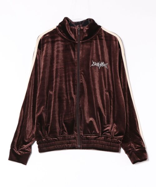 セットアップ対応］ワンポイント Y2K ロゴ刺繍 サイドラインテープ