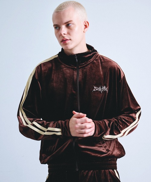 【大人気】y2k/NIKE/ベロアトラックジャケット/絶妙配色/デカサイズXL 大人気】y2k/NIKE/ベロアトラックジャケット/絶妙配色/デカサイズXL