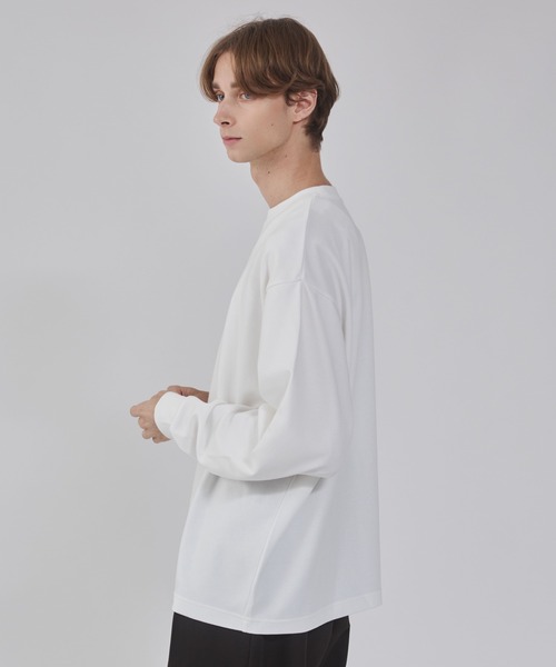 BROWNY（ブラウニー）の「BROWNY/AIRFUNCTIONシンプルロゴロンT（Tシャツ/カットソー・メンズ・ホワイト/ブラック・MEDIUM/LARGE）」の14枚目の写真