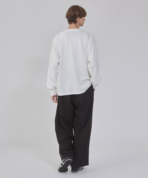 BROWNY（ブラウニー）の「BROWNY/AIRFUNCTIONシンプルロゴロンT（Tシャツ/カットソー・メンズ・ホワイト/ブラック・MEDIUM/LARGE）」の16枚目の写真