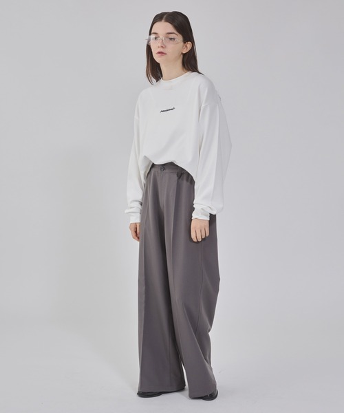 BROWNY（ブラウニー）の「BROWNY/AIRFUNCTIONシンプルロゴロンT（Tシャツ/カットソー・メンズ・ホワイト/ブラック・MEDIUM/LARGE）」の21枚目の写真