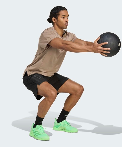 adidas（アディダス）の「Designed for Training プロシリーズ 半袖Tシャツ / アディダス adidas（Tシャツ/カットソー・メンズ・ブラウン・LARGE/MEDIUM/SMALL/X-SMALL/XX-LARGE/3XL/X-LARGE）」の5枚目の写真
